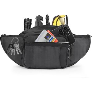 NOOLA Lightweight Adjustable <b>Waist</b> Pack for <b>Men</b> and Women Outdoor <b>Bag</b> with Water Bottle Holder - Product Image 1