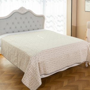 고품질 도매 공장 맞춤형 누빔 이불 침대보 침실용 홈 텍스타일 - Product Image 1