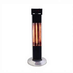 Chauffage infrarouge portable en fibre de carbone de haute qualité, étanche IP34, 2000W, contrôle numérique, classe d'efficacité énergétique 249 ft - Product Image 4