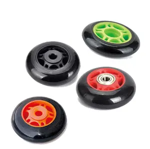 Roda Universal 608Z Plastik 70Mm Bantalan Bola Gulungan Gulir Katrol untuk Gym Fitness Peralatan Olahraga