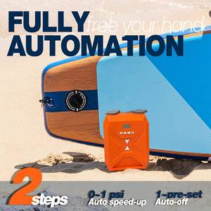 מפעל אוויר sup מותאם אישית משאבת dc12v 20psi מהיר אינפלציה לוח משאבת לוח עם 6 חרירי אוויר עבור מתנפחים סירה sup - Product Image 4