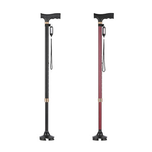 Bastón Telescópico Ajustable de Aleación de Aluminio Gaobokangda, Altura de 54-62 Pulgadas, para Apoyo al Caminar de Personas Mayores - Product Image 3