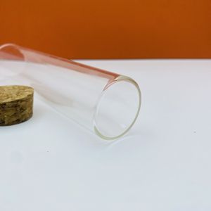 Tubo de Vidrio Transparente Rústico y Ecológico en Diferentes Tamaños para Especímenes y Objetos Decorativos - Product Image 5