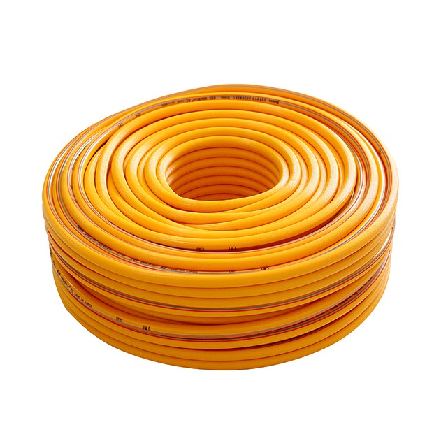 High-Pressure Fully Braided Reinforced PVC Fiber Spray Hose 3-5 Layers Chinese Manufactured for Water Application Spray Machines