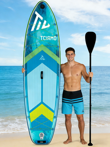 กระดานโต้คลื่นแบบพองลมสองชั้น ขนาด 10'6"*33"*6" รุ่น TR01 ออกแบบเองได้ สำหรับเล่นน้ำและเล่นเซิร์ฟ - Product Image 1
