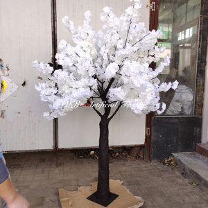 Decoración de la boda Venta caliente 8ft artificial flor de cerezo árbol alto simular al aire libre iluminado cerezos led - Product Image 4