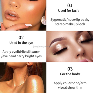 Resaltador de 6 colores, polvo prensado, <span class=keywords><strong>maquillaje</strong></span> facial vegano, <span class=keywords><strong>bronceador</strong></span> corporal, haga su logotipo, Etiqueta Privada, paleta de resaltador, logotipo personalizado - Product Image 3