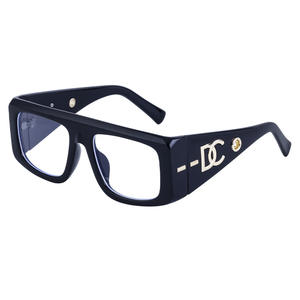 Gafas de Sol de Marco Grande ZS-98088, Negras, PC UV400, para Hombre, Ciclismo al Aire Libre, con Cadena, Modernas y a la Moda - Product Image 2