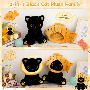 Juguete de Peluche de Gato Súper Suave, Personalizable, de Alta Calidad, con Bordado de Animales Adorables, para Aliviar el Estrés, Ideal para Regalos de Cumpleaños - Product Image 4