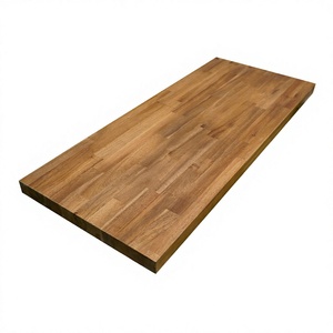 Solid Acacia Wood Panel Butcher Block <b>Table</b> Top 1220x2440mm Durable Modern <b>Kitchen</b> <b>Island</b> Countertop - Product Image 1