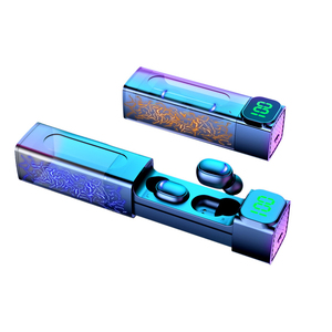 Écouteurs E50 sans fil tactile 5.0 affichage numérique <span class=keywords><strong>double</strong></span> mode en option écouteurs de musique portables - Product Image 4