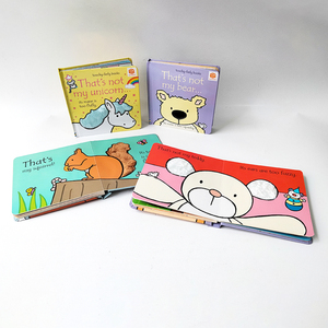 Bé cảm ứng và cảm thấy cuốn sách tương tác sách cho trẻ em tông trẻ em cảm giác tùy chỉnh giáo dục in ấn cuốn sách - Product Image 6