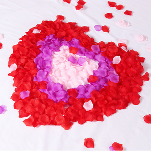 5500 pièces 0.5kg pétales <span class=keywords><strong>de</strong></span> Rose en soie rouge foncé pour la Saint-Valentin <span class=keywords><strong>nuit</strong></span> romantique proposition <span class=keywords><strong>de</strong></span> mariage anniversaire décorations <span class=keywords><strong>de</strong></span> fleurs - Product Image 6