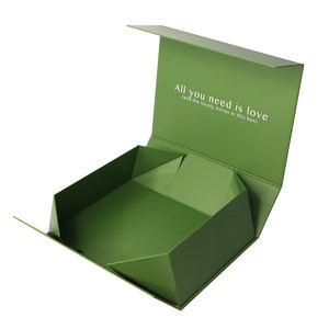 Özel CMYK Logo sıcak damgalama katlanabilir hediye kutusu sert ambalaj karton manyetik katlanabilir kutu - Product Image 6