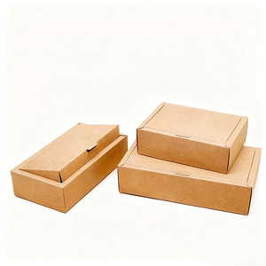 Nhà sản xuất Hộp quà gấp giấy kraft nâu Hộp Quà Tặng thân thiện với môi trường và bền cho những dịp đặc biệt - Product Image 5