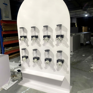 LEDA Moderno Dispensador de Bebidas de Acrílico para Fiestas y Bodas, Soporte para Decoración Floral, Tamaño y Color Personalizables - Product Image 1
