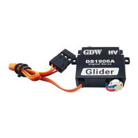 Servomoteur numérique haute vitesse GDW DS1906A 3,2 kg, temps de réponse de 0,08 seconde, pour avions à voilure fixe 8g9g, modèles de planeurs, moteur à couple de 3,2 kg
