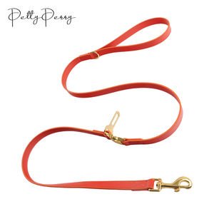 Conjunto de Collar y correa para perro de tendencia 2024, impermeable, estético, multimanos libres, gancho a presión, correa para perro, gancho de cuero para correa de perro - Product Image 3