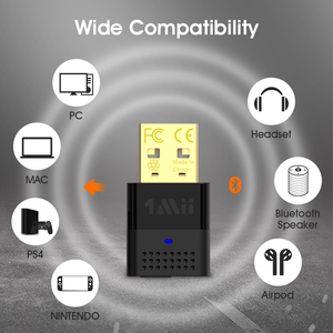 1mii B10 mini không dây USB cho <span class=keywords><strong>Bluetooth</strong></span> Dongle Adapter không có trình điều khiển cắm chơi 5.3 âm thanh Transmitter - Product Image 5