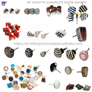 Boutons de tiroir en bois de résine de luxe pour cuisine chambre salle de bain salon armoires d'hôtel durables pour une utilisation de meubles d'extérieur - Product Image 5