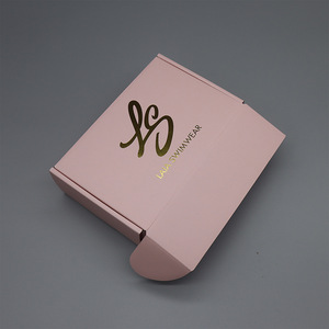 Scatole Postali Autoerigenti in Materiale Riciclato con Logo Personalizzato a Colori Rosa per Prodotti Skincare/Auto-Cura/Cura dei Capelli - Product Image 6