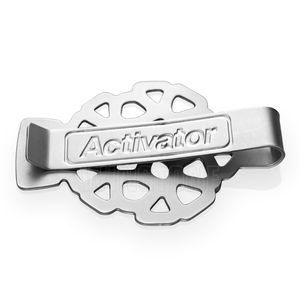 Fermasoldi in metallo personalizzato ottone OEM Business Business promozione internazionale argento fermasoldi - Product Image 5