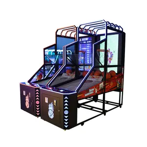 Mesin game arcade basket bisnis dalam ruangan baru 2024 dengan keseruan super mesin permainan olahraga