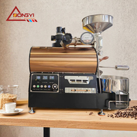 Máquina Tostadora de Café Comercial de 3 kg con Controlador de Temperatura PID, Equipo de Tostado de Granos de Café en Venta Directa de Fábrica