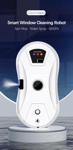 Limpiador de Ventanas con Pulverizador de Agua, Robot de Limpieza de Ventanas de Alto Rendimiento con Autolimpieza - Product Image 2