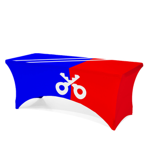 Tùy Chỉnh In Được Trang Bị Stretch Spandex Hình Chữ Nhật Bảng Bìa Với Logo - Product Image 1