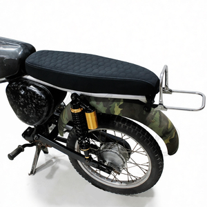 Rear Seat Honeycomb Sitzbank Leather <b>Cushion</b> <b>Pad</b> for Simson S50 S51 S70 Motorcycle Parts - Product Image 6