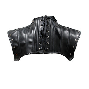 Giacca a Spalla in Pelle Gotica Steampunk Medievale da Donna, <span class=keywords><strong>Accessori</strong></span> Steampunk - Product Image 4