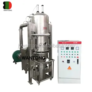 Price WJT food chemical powder granules fluid fluidized bed spray dryer granulator drying machine