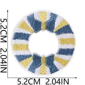 Patchs thermocollants brodés style plage estivale, motifs étoile de mer et coquillage, pour vêtements décontractés, sacs à dos, chaussures, chapeaux, décoratifs - Product Image 4
