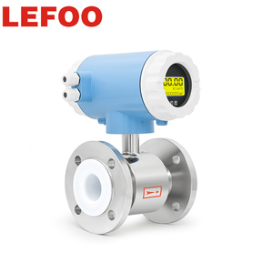 Máy đo lưu lượng chất lỏng điện từ LEFOO, màn hình LCD kỹ thuật số, thép không gỉ, độ chính xác cao, thiết bị kiểm tra OEM - Product Image 5