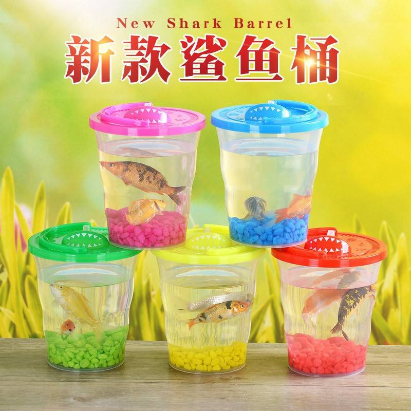 Seau requin-hauteur 14cm-diamètre 13cm-120pcs/boîte