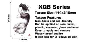 Tatuaje temporal de transferencia de agua <span class=keywords><strong>con</strong></span> diseño de dragón floral sexy y colorido para mujeres, <span class=keywords><strong>con</strong></span> duración de 3-5 días. - Product Image 2