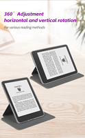 Desain Khusus Ultra Slim Kindle 11th 2022/2024 6Inch Auto Sleep Wake Magnetic E-reader Case dengan Tali Pegangan