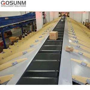 Factory Customized Automatic High Speed Linear Crossbelt Sorting Equipment For Intelligent Logistics Warehouse
