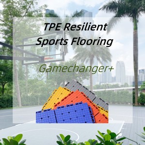 VMKON Gamechange+ Venta al por Mayor de Material Deportivo Portátil para Canchas, Baldosas de Plástico, Suelo Temporal para Tenis de Mesa y Voleibol - Product Image 2