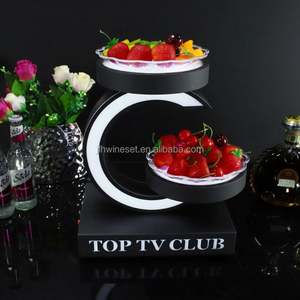 ถาดเสิร์ฟผลไม้เรืองแสงรูปตัว C สำหรับไนท์คลับถาดเสิร์ฟผลไม้แบบ LED สำหรับบาร์ KTV - Product Image 2
