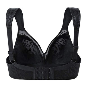 <span class=keywords><strong>Reggiseno</strong></span> da donna in cotone senza fili con Strap di Comfort e minimizzatore con decorazione in pizzo per adolescenti abbigliamento estivo - Product Image 2