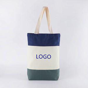 Bolsa de Mano de Lona de Algodón Reciclada con Color Personalizado para Mujer, Bolsa de Compras para Exteriores con Impresión y Personalización - Product Image 3