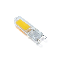 G9 Lighting Led 230V 2W3W4W COB Ampoule à LED Corps en verre Blanc chaud Source d'éclairage à LED Remplacer la lumière cristalline Ancienne ampoule halogène
