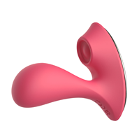 Tragbarer Slip-Vibrator mit Magnetclip, Klopf- und Vibrationsfunktion, Doppelstimulation für G-Punkt und Klitoris, USB-Aufladbar, Wasserdicht