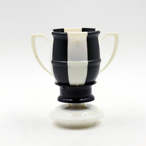 Huaming-trofeo sin humo para fiesta, vela giratoria para cupcakes, asiento redondo, música de fútbol, vela de feliz cumpleaños - Product Image 5