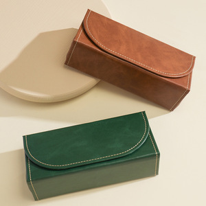 <span class=keywords><strong>Étui</strong></span> <span class=keywords><strong>à</strong></span> <span class=keywords><strong>lunettes</strong></span> portable grande capacité pour <span class=keywords><strong>homme</strong></span>, boîte de rangement anti-compression de style moderne, pour <span class=keywords><strong>lunettes</strong></span> de myopie - Product Image 1