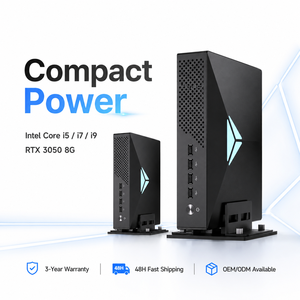PC de Formato Pequeño, Intel I7, RTX 3050, Tarjeta de Video Dedicada de 8GB GDDR6, 64GB de RAM, 1TB SSD, Doble LAN, <span class=keywords><strong>Win</strong></span> 11, Potente Mini PC para Juegos - Product Image 1