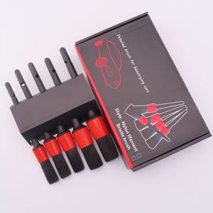 Bộ Bàn Chải Chăm Sóc Xe Hơi 5 Chiếc Hộp Đựng Sợi Nylon Chất Lượng Cao Bàn Chải Rửa Xe Hơi - Product Image 2