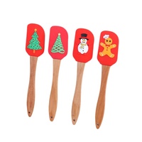 LYFLUCKY Grattoir en silicone sur le thème de Noël peut être personnalisé avec des motifs